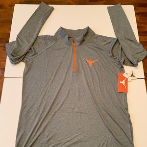 Texas Longhorns Authentic Apparel 1/4 zip pullover